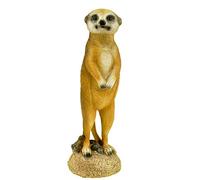 Kremers Schatzkiste Statuina da giardino a forma di suricato, 20 cm