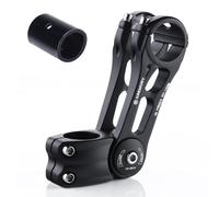 KREMORV Attacco Manubrio Regolabile Bici 25.4mm e 31.8mm Attacco Manubrio Bici Universale Prolunga Manubrio MTB Attacco Manubrio per Bici da Strada BMX Bici da Montagna Lunghezza 110mm 130mm