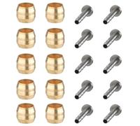 KREMORV Tubo Freno Idraulico a Disco e Inserto Set di connettori per Shimano BH90 Bici Freno A Disco Idraulico Tubo