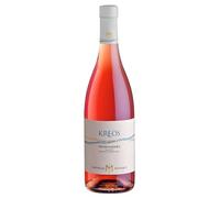 Kreos Negroamaro Rosato Salento IGT 2024 - Negroamaro - 13% Vol - 6 Bottiglia da 750 ml - Rosato Brillante e Intenso - Vino Fresco, Minerale, Fruttato - Salento Puglia
