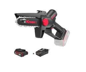 KRESS POTATORE MOTOSEGA PORTATILE KG343E + 2 BATTERIE 2AH + CARICATORE