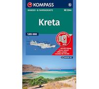 Kreta 1:60 000: 3 Wanderkarten 1:60000 im Set inklusive Karte zur offline Verwendung in der KOMPASS-App. Fahrradfahren.: 2244