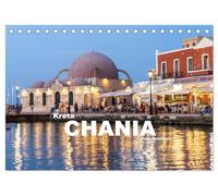 Kreta - Chania (Tischkalender 2026 DIN A5 quer), CALVENDO Monatskalender: Die wunderbare Altstadt von Chania auf der Insel Kreta, Griechenland.