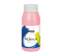 KREUL 17078-Triton Acrylic Liquid rosé 750 ml, Colore Acrilico per artisti di Alta qualità con Carattere Leggermente Fluido, asciuga in profondità con Finitura Opaca