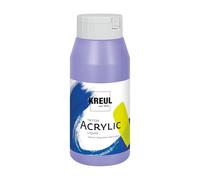 KREUL 17079-Triton Acrylic Liquid Lavender 750 ml, Colore Acrilico per artisti di Alta qualità con Carattere Leggermente Fluido, asciuga in profondità con Finitura Opaca