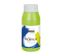 KREUL 17084-Triton Acrylic Liquid Vermilion Green 750 ml, Colore Acrilico di Alta artisti in qualità di Studio con Un Carattere Leggermente Fluido, asciuga con Una Finitura Opaca