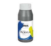 KREUL 17086-Triton Acrylic Liquid Graphite 750 ml, Colore Acrilico per artisti di Alta qualità con Carattere Leggermente Fluido, asciuga in profondità con Finitura Opaca