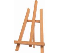 Kreul 17505 - Solo Goya Piccolo cavalletto da Tavolo a Tre Gambe in Legno Massiccio di faggio, Completamente assemblato, per Un'Altezza del Quadro Fino a 30 cm, Altezza Totale Circa 40 cm