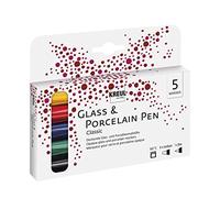 KREUL 17848 - Triton Acrylic Marker Edge, blu scuro, larghezza del tratto da 1 a 4 mm, con punta Edge come tuttofare, essiccazione seta-opaca, resistente alle intemperie su superfici assorbenti