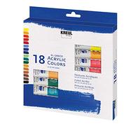 Kreul El Greco Set di colori acrilici 18 x 12 ml
