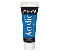 Kreul 28336 - El Greco Acrylic, tubetto da 75 ml, colore acrilico altamente pigmentato, lucido di qualità professionale, verniciabile, per pittura pastosa.