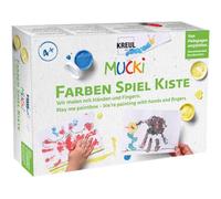 Kreul Mucki Set di pittura con le dita 5 x 50 ml