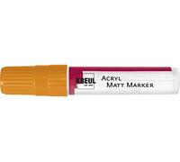 Kreul 46213 - Acrilico Opaco Pennarello con Punta a scalpello, XXL, 15 mm, Arancione