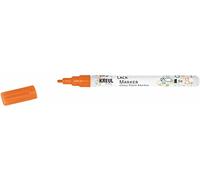KREUL 47209 - Penna a vernice fine arancione, con punta a proiettile, larghezza del tratto 1-2 mm, per disegnare, etichettare e decorare piccoli e originali regali, biglietti, ecc.