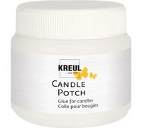 Kreul 49051-Candle Potch, 150 ml, Colla e Vernice Trasparente per Disegni su Candele e Piatti di Cera, a Base d'Acqua, Tecnica del tovagliolo, Resina, Multicolor, 150 unità
