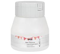 KREUL 49152 - Art Potch Vernice trasparente e lucida 250 ml Colla a base d'acqua per la decorazione e il napkinning Adatto a legno, ceramica, pietra e cartone