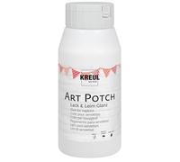 KREUL 49153 - Art Potch Vernice trasparente e lucida 750 ml Colla a base d'acqua per la decorazione e il napkinning Adatto a legno, ceramica, pietra e cartone