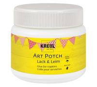 KREUL 49251 - Art Potch Vernice trasparente 150 ml Colla a base d'acqua per la decorazione e il napkinning Adatto per legno, ceramica, pietra e cartone
