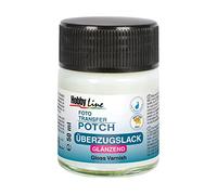 KREUL 49981 - Lacca lucida per il trasferimento di foto, vetro da 50 ml, lacca protettiva trasparente a base d'acqua, le immagini trasferite diventano resistenti alle intemperie e protette