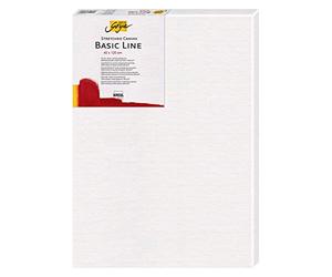 KREUL 640120 - Tela tesa Solo Goya Linea Basic, telaio da stiro 40 x 120 cm circa, con tela di cotone 4 volte primerizzata, per colori a olio, acrilici e gouache