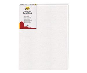 KREUL 65070 - Tela tesa Solo Goya Linea Basic, telaio da stiro 50 x 70 cm circa, con tela di cotone 4 volte primerizzata, per colori a olio, acrilici e gouache