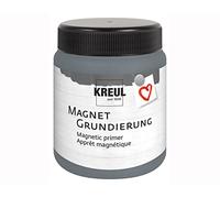 KREUL 76155 - Primer magnetico Barattolo da 250 ml per circa 0,5 m² Primer acrilico per creare superfici aderenti per magneti Vernice in pasta cremosa a base d'acqua