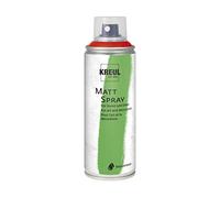 Kreul 76314 - Vernice Spray Rosso Brillante, 200 ml, Classica Vernice Opaca a Base d'Acqua Altamente pigmentata e Resistente all'Acqua, per Interni ed Esterni.
