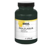 Kreul 78218-Colorante Acrilico intensivo, Barattolo di plastica da 275 ml in Ebano, per Legno Naturale e Non trattato, fluente-Vernice liquida a Base d'Acqua, Ebony