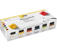 Kreul 24109 - Vernice artigianale Mucki per bambini, 80 ml in viola, vernice per bambini a base d'acqua, lavabile, si dipinge con pennello e spugna