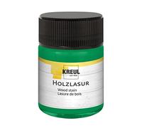 Kreul 78512-Colorante Acrilico intensivo, Barattolo da 50 ml in Verde Abete, per Legno trattato e Carte Naturali assorbenti, Scorrevole-Vernice liquida a Base d'Acqua, Fir Green