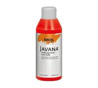 Kreul 79012-250 ml Lucida Nera, Vernice acrilica Liscia per Pittura e Artigianato, a Base d'Acqua, Resistente alla Saliva, ad Asciugatura Rapida e Opaca, Colore Red, 250 ml, 91341