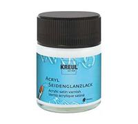 Kreul 49421-50 ml Nature Snow Crystal, Vernice a Base d'Acqua, Realizzata con materie Prime Naturali, cremosa, ad Asciugatura Rapida e Resistente alla Luce, per Molte superfici, Transparent, 50 ml
