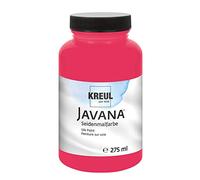 Kreul 8103-275-Vernice per Seta Javana 275 ml, Rossa, Vernice a Base d'Acqua Altamente pigmentata e Brillante, con Carattere Fluido, penetra in profondità nelle Fibre, Red