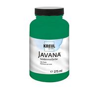 Kreul 8112-275-Vernice per Seta Javana 275 ml, Verde Scuro, Vernice a Base d'Acqua Altamente pigmentata e Brillante, con Carattere Fluido, penetra in profondità nelle Fibre, Dark Green
