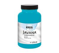 Kreul 8113-275-Javana Silk Paint 275 ml, Turchese, Vernice a Base d'Acqua Altamente pigmentata e Brillante, dal Carattere Fluido, penetra in profondità nelle Fibre, Turquoise