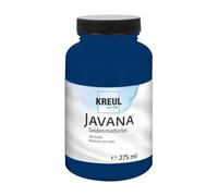 Kreul 8196-275 Javana - Colore per seta da 275 ml, blu notte, altamente pigmentato e brillante a base d'acqua, con carattere fluido, penetra in profondità nelle fibre