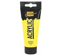 Kreul 84102-Solo Goya Acrylic, tubetto Limone, Pittura acrilica cremosa e Versatile in qualità da Studio, a Base d'Acqua, ad Asciugatura Rapida e Opaca, Colore Lemon, 100 ml, 84102