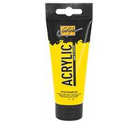 Kreul 84104 - Solo Goya Acrylic, tubetto da 100 ml in Vero Giallo Chiaro, Pittura acrilica cremosa e Versatile in qualità da Studio, a Base d'Acqua, ad Asciugatura Rapida e Opaca.