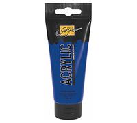 Kreul 84115-Solo Goya Acrylic, Tubo Blu, Pittura acrilica cremosa e Versatile in qualità da Studio, a Base d'Acqua, ad Asciugatura Rapida e Opaca, Colore Cobalt Blue, 100 ml, 84115