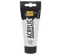 Kreul 84127-Solo Goya Acrylic, Tubo Argento, Pittura acrilica cremosa e Versatile in qualità da Studio, a Base d'Acqua, ad Asciugatura Rapida e Opaca, Colore Silver, 100 ml, 84127