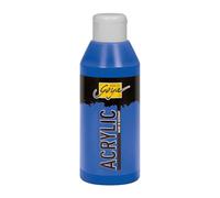 Kreul 84216 - Solo Goya Acrylic Blu Oltremare, flacone da 250 ml, Pittura acrilica cremosa e Versatile in qualità da Studio, a Base d'Acqua, ad Asciugatura Rapida e Opaca.