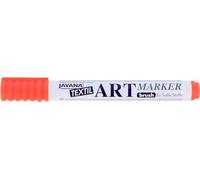 Kreul 90603 - Javana Art Marker pennarello plastica, 1 - 3 mm, rosso pastello