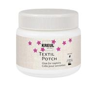 Kreul 90981 - Javana Textil Potch, 150 ml, Fluido Trasparente a Base d'Acqua, per la Tecnica del tovagliolo su Tessuti Come copricuscini, tovaglie, Zaini o Borse di Cotone.