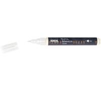 Kreul 92781 92781 Textile Marker Opaque Fine White Line Width 1 to 2 mm for Deli