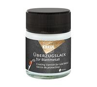 Kreul 99400 99400-Lacca Barattolo da 50 ml, Vernice Protettiva e di Rivestimento Trasparente ad Alta lucentezza per Oggetti Dorati con Foglia di Metallo, a Base d'Acqua, Transparent