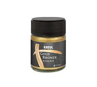 Kreul 16602, Vernice per vetro e porcellana, Bronzo Oro, 50 ml