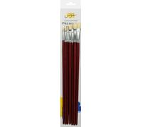Kreul Artists' Set di pennelli piatti 7 pz
