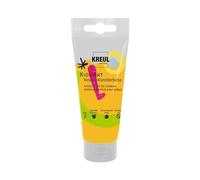 KREUL C. GmbH- 43303-Kids Art Bambini, Scolastica a Base d'Acqua, Giallo Indiano 75 ml, Vernice Opaca per artisti Tela, Carta e Cartone, Vegan, 43303