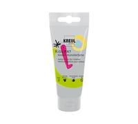 KREUL C. GmbH- 43317-Kids Art Artigianale per Bambini, Scolastica a Base d'Acqua, Argento 75 ml, Vernice Opaca artisti Tela, Carta e Cartone, Vegan, 43317