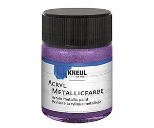 KREUL C.KREUL Acryl-Metallicfarbe Hobby Line, flieder, 50 ml